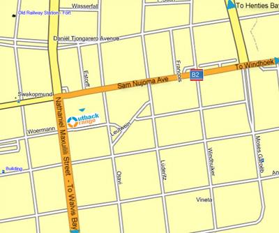 Map Outback Orange Map Outback Orange