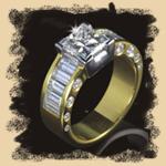 Ein Diamant-Ring aus Namibia Ein Diamant-Ring aus Namibia