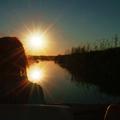 Sundowner Bootsfahrt auf dem Kwando