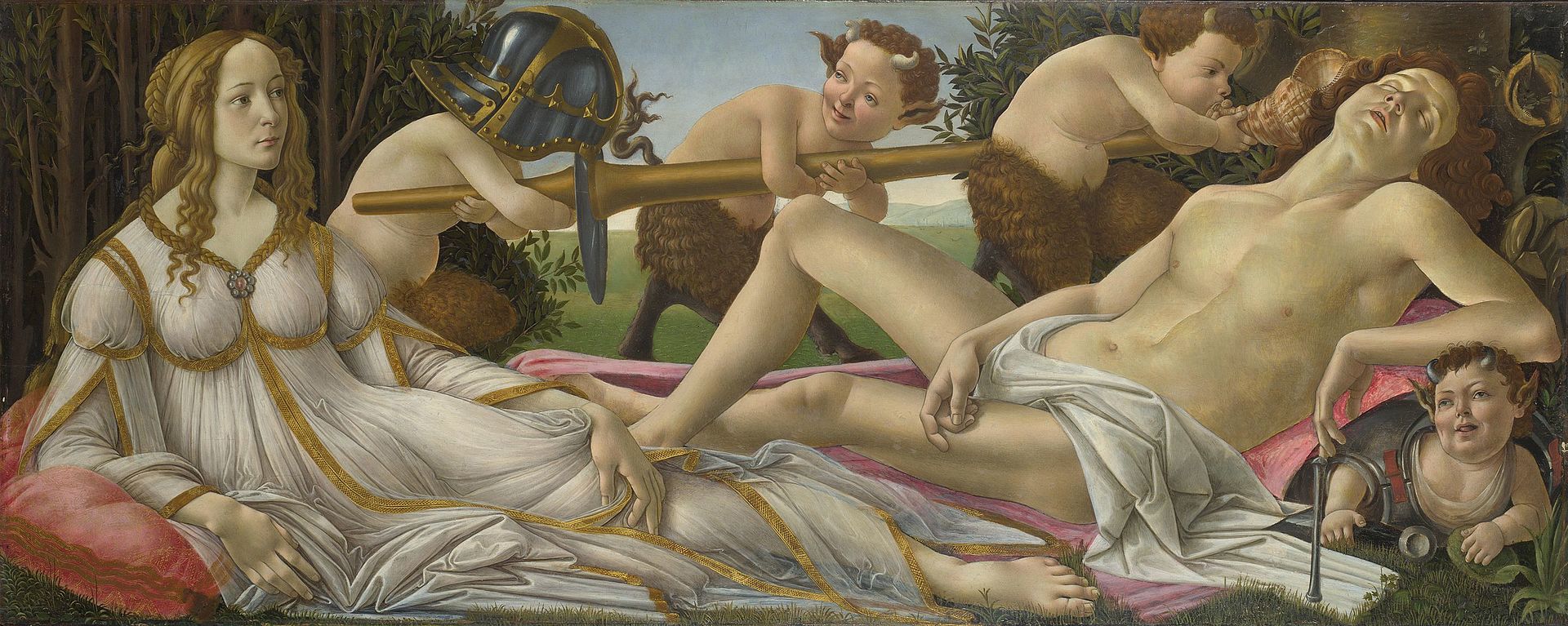 Botticelli Venus and Mars National Gallery