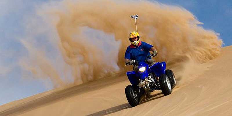 Quadbike fahren in der Wüste