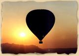 Mit dem Heißluftballon durch die Namib