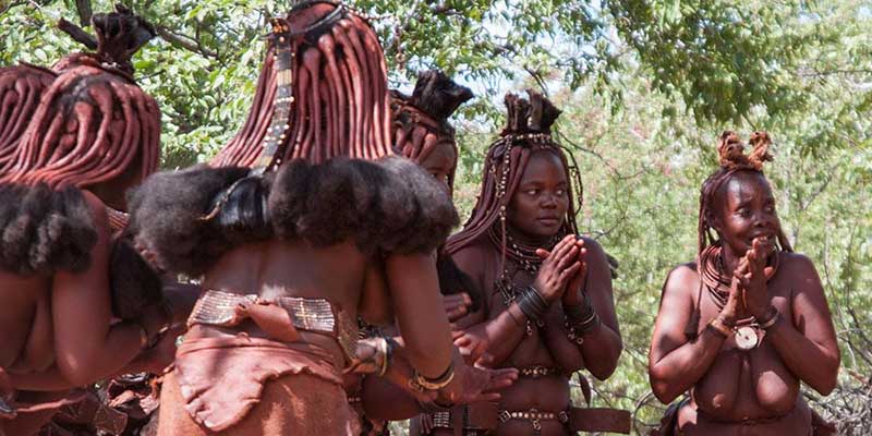 Himba in Kamanjab