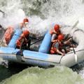 Wildwasserfahrt auf dem Sambesi