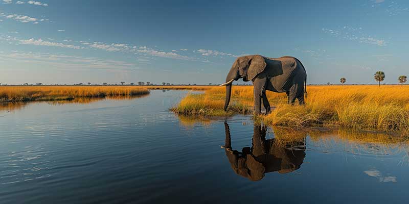 Okavango Delta Moremi Guenstig