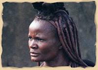 Ovahimba Dame des Himbadorfprojektes