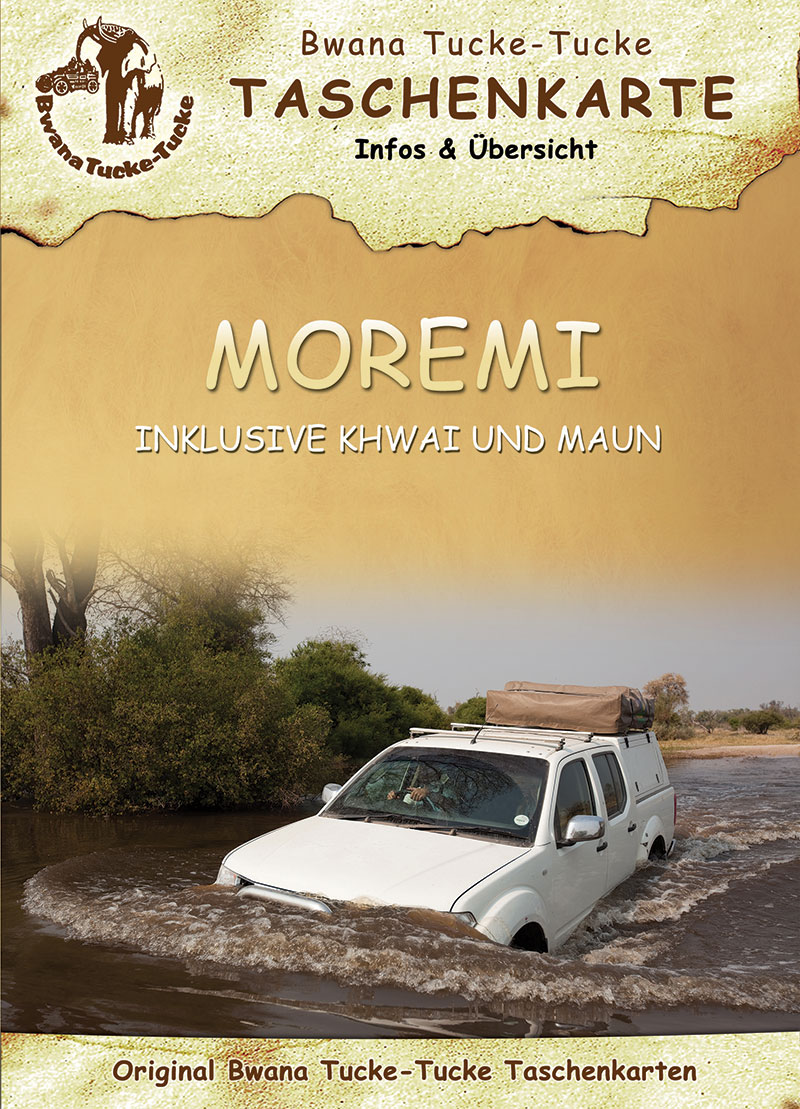 Moremi Taschenkarte