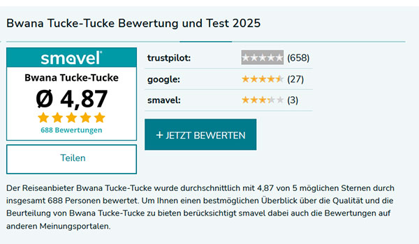 Trustpilot Bewertung 