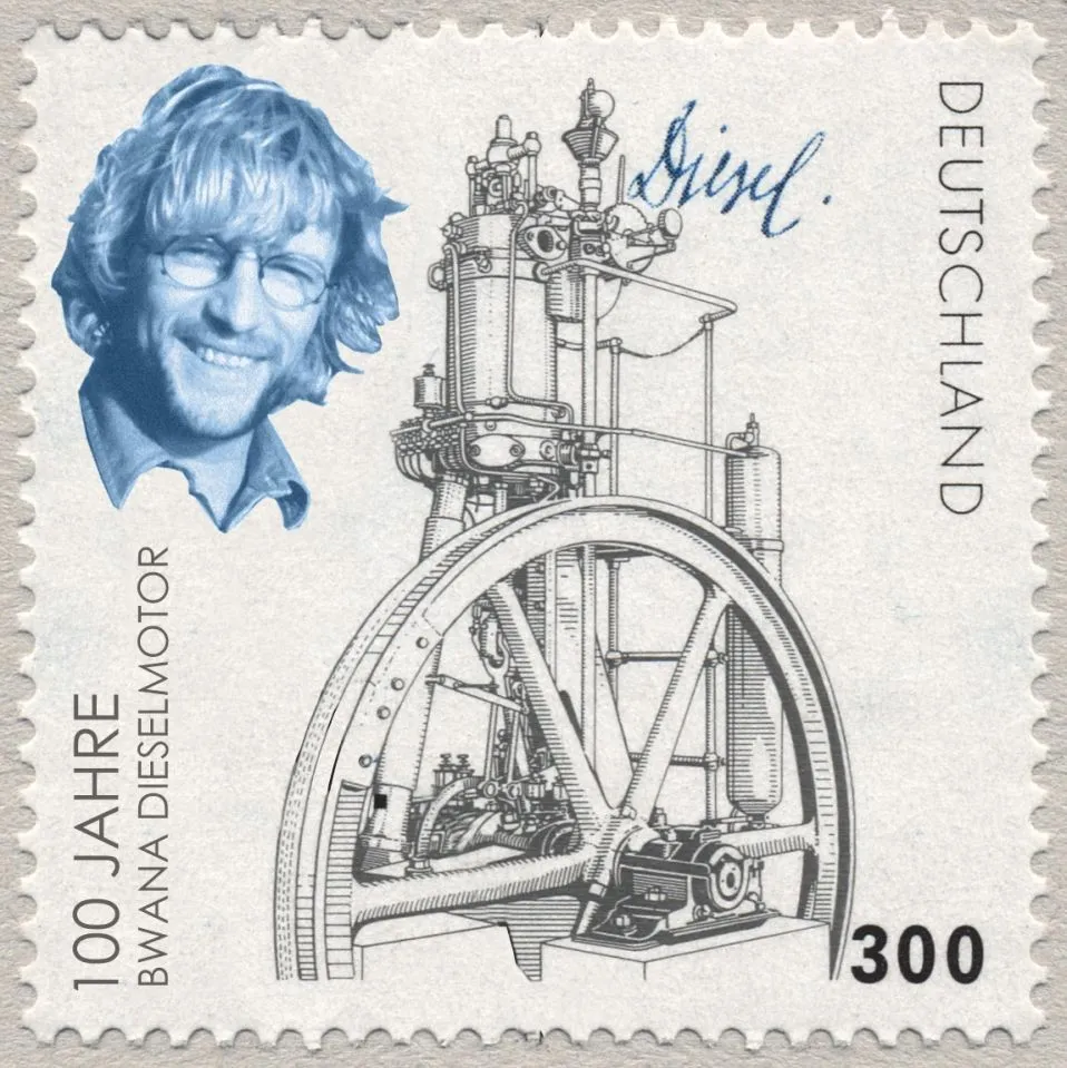 Stamp_100_Jahre_Dieselmotor