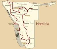 Namibia Safari Höhepunkte + Kaoko + Buschmannland 