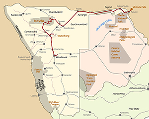 Etosha-Caprivi Safari