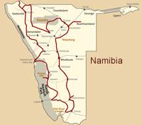 Namibia Safari Höhepunkte + Kaoko + Buschmannland 