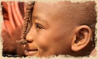 Ein Junge der Himba